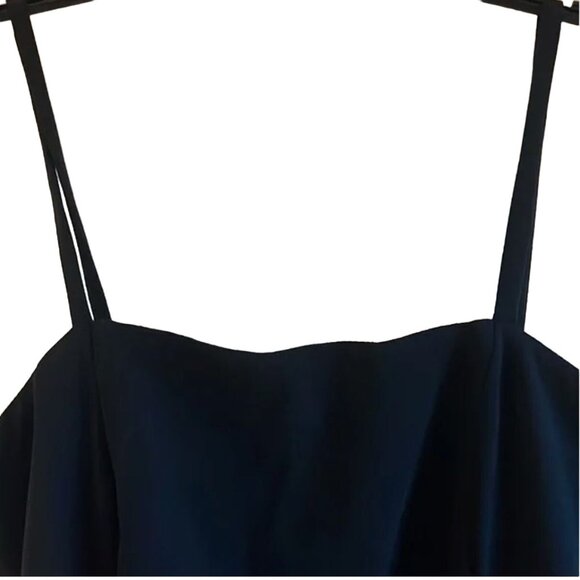 Vineyard Vines Jumpsuit Romper Women's Size 6 Black Excellent VERY gently used c - Picture 10 of 13